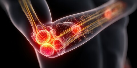 Detailed illustration of human anatomy highlighting internal organs, skeletal system, nervous system, and biological structures for medical education and healthcare visualization