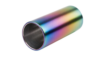 Iridescent Metallic Guitar Slide for Musical Performance