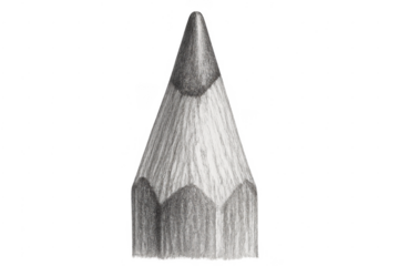 Hand drawn pencil sketch creating art and design