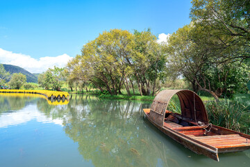 A scene in rural Yunnan, Tengchong, China.
