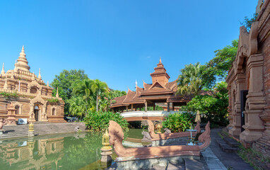 Dai-style architecture in Xishuangbanna, Yunnan, China.