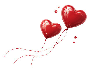 Happy Valentine's Day Hearts Celebration