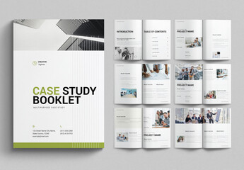 Case Study Booklet Template
