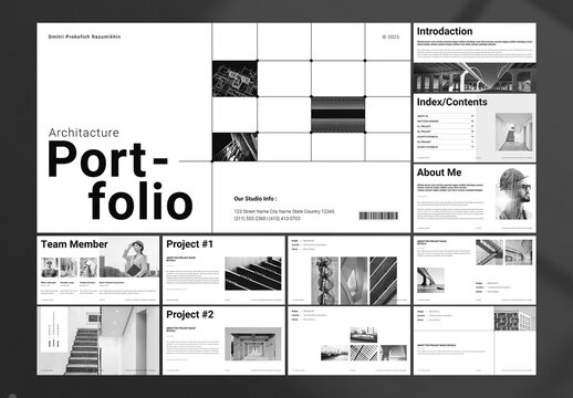 Architecture Portfolio Presentation Template