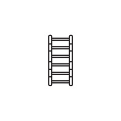 Ladder Toss icon line art simple 