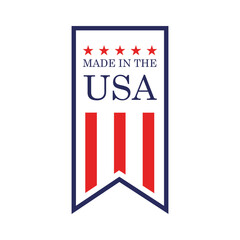 Made in USA Product Label Badge