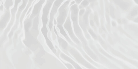 Obraz premium Abstract white water ripples texture background, clean and serene isolated on white background