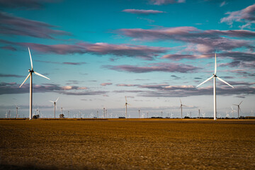wind turbines farm © Kyle