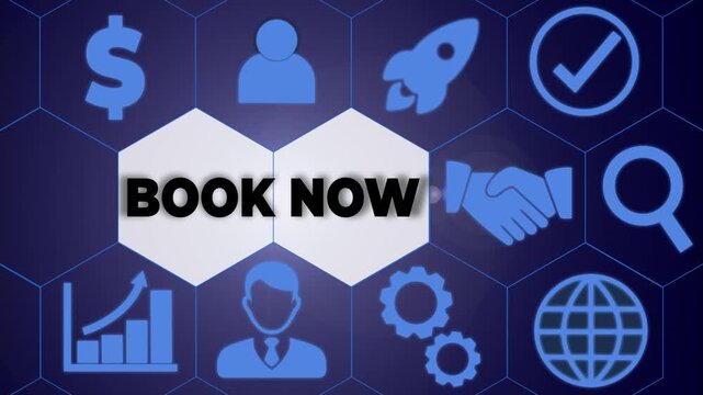 Word writing text Book Now. Business photo showcasing guaranteed to have place because you have already purchased it Female human wear formal work suit presenting presentation use smart device