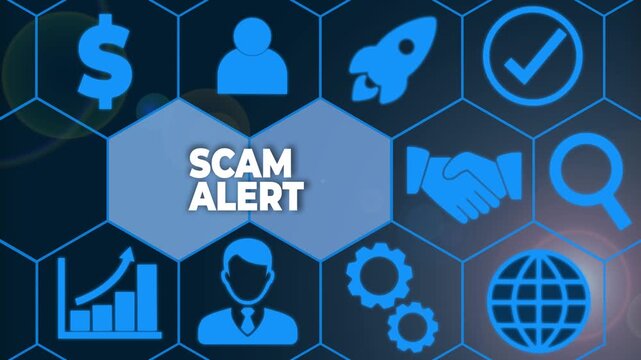 Handwriting text Scam Alert. Conceptual photo fraudulently obtain money from victim by persuading him