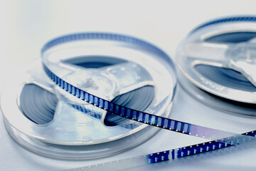 レトロな昭和の時代の8ミリフィルム