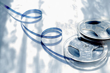 レトロな昭和の時代の8ミリフィルム