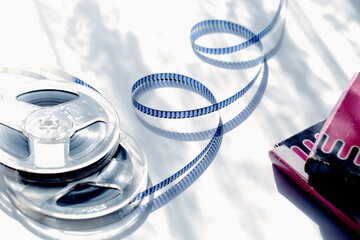 レトロな昭和の時代の8ミリフィルム