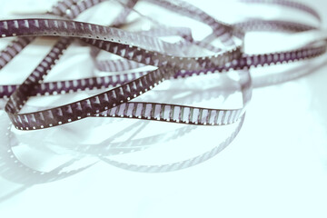 レトロな昭和の時代の8ミリフィルム