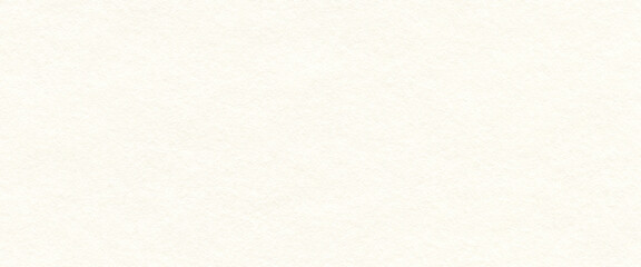 Close up texture of white rough paper. Abstract empty horizontal background for creativity. Blank sheet surface to use for greeting card design, mockup, craft concept, presentation
