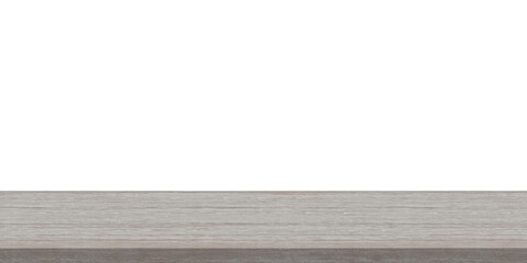 Gray wooden table top surface. Weathered wood texture for product display.