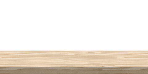 Natural wooden table top surface. Bright wood texture for product display.