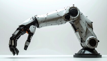 Advanced Robotic Arm for Industrial Automation and Precision Manufacturing