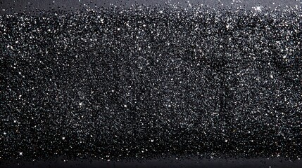 Abstract Glittering Dark Surface with Sparkling Highlights for Graphic Design and Event Backdrops Full Frame