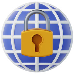 Professionally rendered 3D icon of Network Protection illustrating cybersecurity, encryption, and digital protection concepts. Ideal for apps, websites, fintech, cloud systems, and modern UI design.
