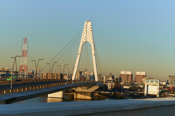 Obraz premium bridge at night