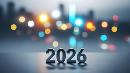 New year s eve in the city a blurred vision of 2026