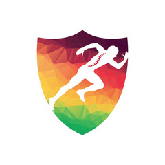 Brain Runner Logo physio logo design