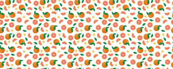 Fresh Lemon seamless Pattern 002 - 1