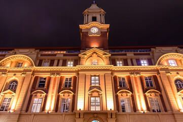 ニュージーランドの最大都市オークランドの美しい夜景風景Beautiful night view of Auckland, New Zealand's largest city