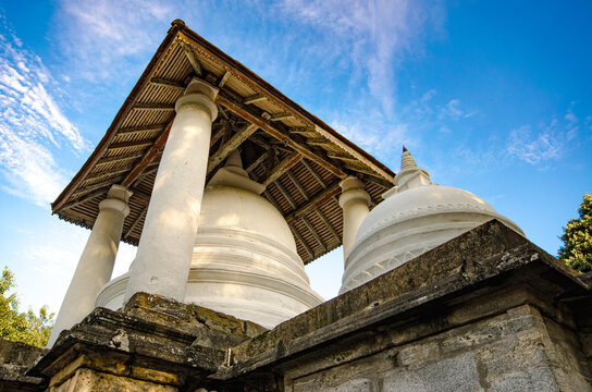 Gadaladeniya Rajamaha Vihara is an ancient Buddhist temple situated in Pilimathalawa near Kandy, Sri Lanka