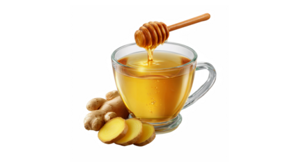 Invigorating ginger honey tea: a comforting and natural beverage for wellness and health