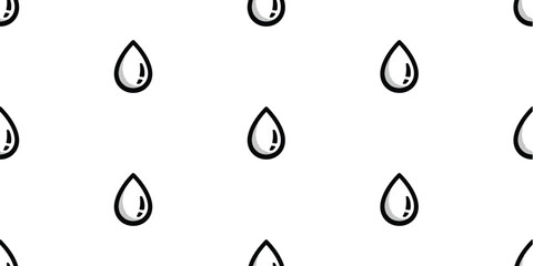 rain seamless pattern raindrops rainy day half tone sky vector cartoon doodle scarf isolated tile gift wrapping paper background repeat wallpaper illustration design white