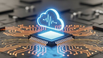 Connecting physical hardware to digital cloud data processing and network infrastructure