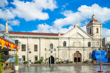 Santo Nino Basilica, a minor basilica located in Cebu City, Philippines