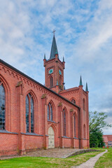 Obraz premium Redefin is a municipality located in the Ludwigslust-Parchim district, in the federal state of Mecklenburg-Western Pomerania, Germany.