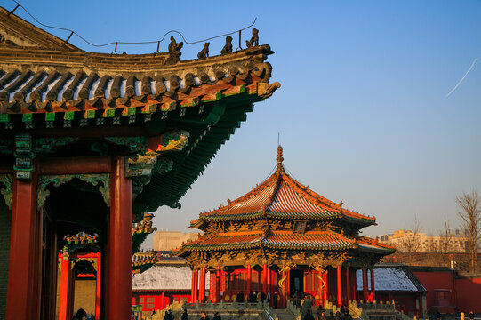 Shenyang Imperial Palace Traditional Chinese Architecture