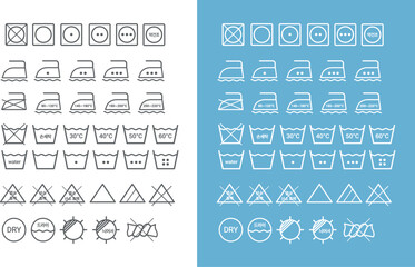 의류세탁 표기