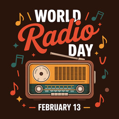 Celebrating world radio day on february 13 with vintage radio