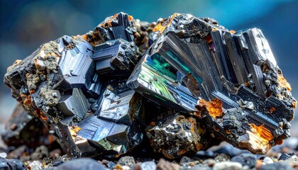 レアアース鉱石のイメージ　希少金属資源