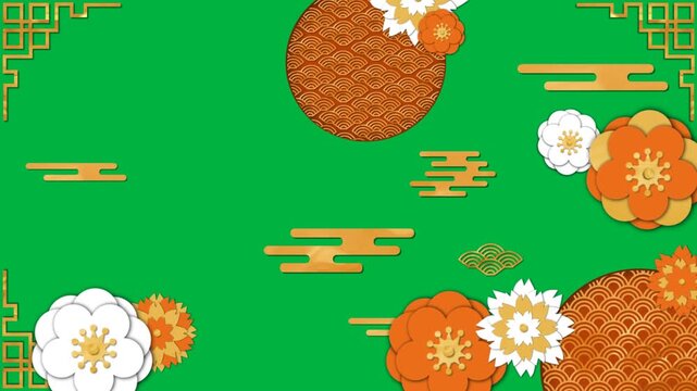 Chinese New Year Animation with Alpha Channel