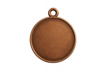 Bronze medal award for third place competition achievement