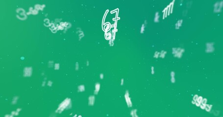 Animated letters and numbers flow against a blue backdrop, symbolizing data movement. - Powered by Adobe