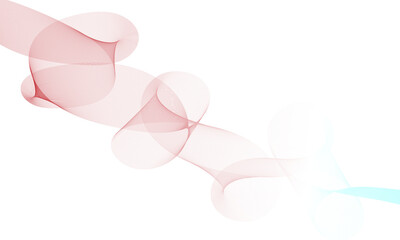 Vibrant digital wave: a dynamic abstract flow of gradient colors on a transparent background