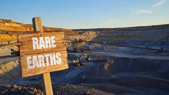 Rare earth mine.