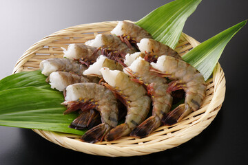 無頭ブラックタイガーえび