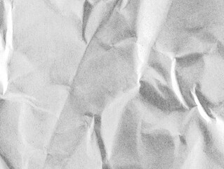 Realistic crumpled paper texture background. plastic texture overlay