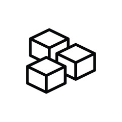 Obraz premium unit outline icon vector design good for web or mobile app