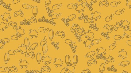 game bacground pattern - Powered by Adobe