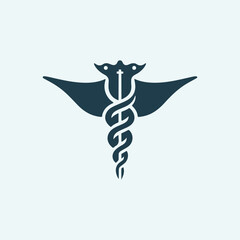 Stingray Caduceus Logo