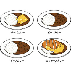 set of food